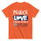 Seven Lakes High School Spartans Orange Classic Unisex T-shirt 240