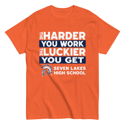 Seven Lakes High School Spartans Orange Classic Unisex T-shirt 238