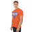 Side view of Grand Oaks High School Grizzlies Classic Unisex Orange T-shirt 049
