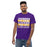 Front view of Jersey Village High School Falcons Purple Classic Unisex T-shirt 238