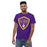 Front view of Jersey Village High School Falcons Purple Classic Unisex T-shirt 225