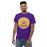 Front view of Jersey Village High School Falcons Purple Classic Unisex T-shirt 215