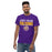 Front view of Jersey Village High School Falcons Purple Classic Unisex T-shirt 024