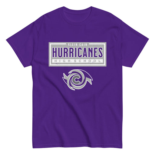 Klein Cain High School Hurricanes Purple Classic Unisex T-shirt 049