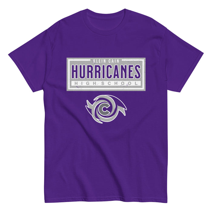 Klein Cain High School Hurricanes Purple Classic Unisex T-shirt 049