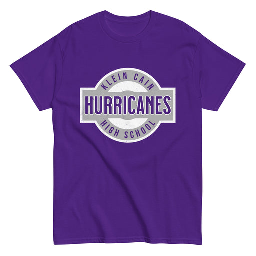Klein Cain High School Hurricanes Purple Classic Unisex T-shirt 011