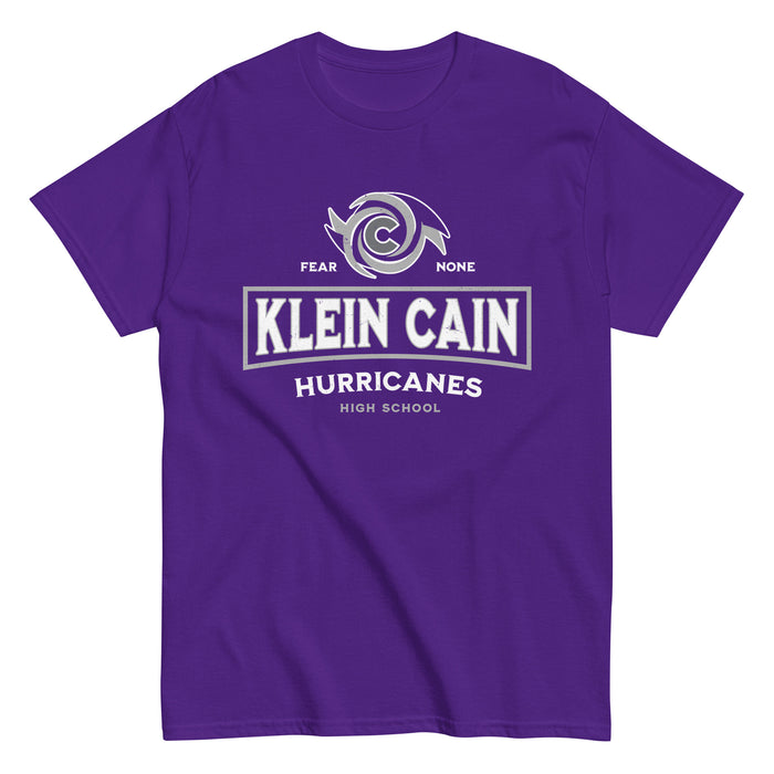 Klein Cain High School Hurricanes Purple Classic Unisex T-shirt 202