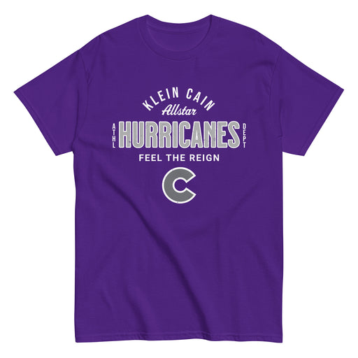 Klein Cain High School Hurricanes Purple Classic Unisex T-shirt 040