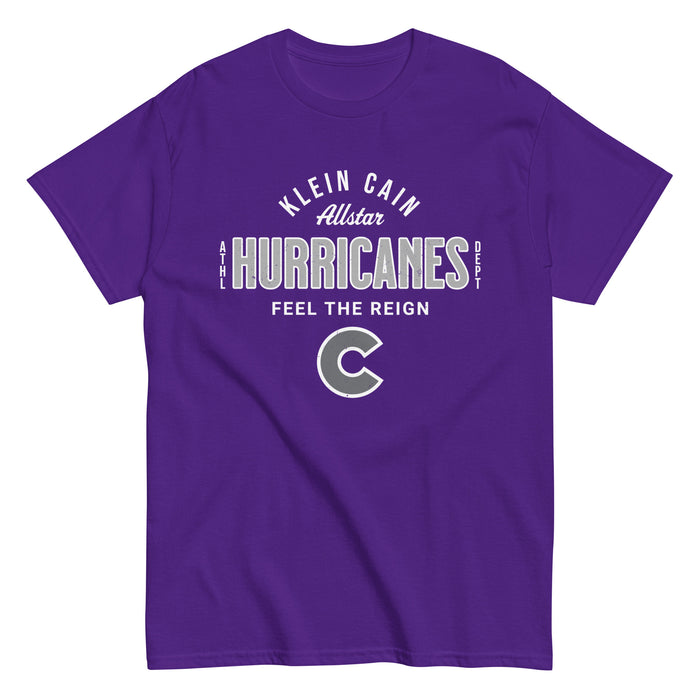 Klein Cain High School Hurricanes Purple Classic Unisex T-shirt 040