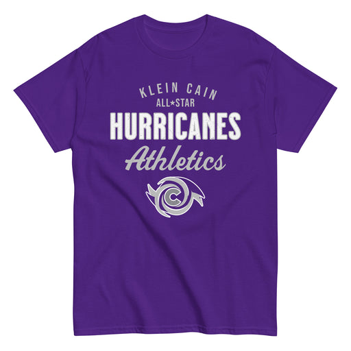 Klein Cain High School Hurricanes Purple Classic Unisex T-shirt 034
