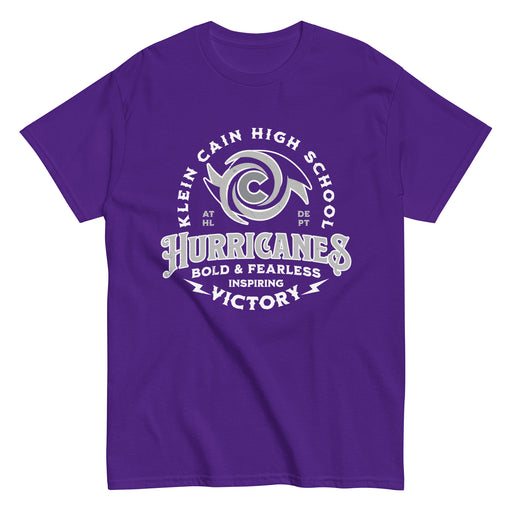 Klein Cain High School Hurricanes Purple Classic Unisex T-shirt 206