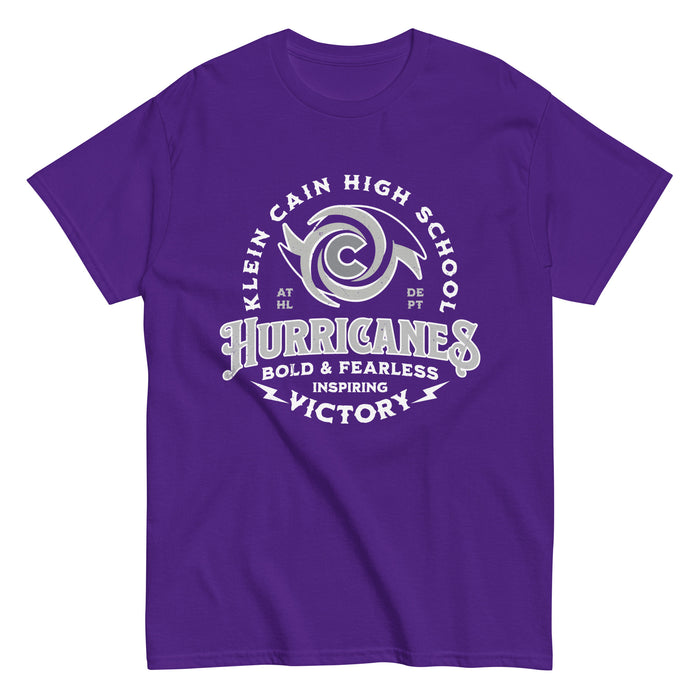 Klein Cain High School Hurricanes Purple Classic Unisex T-shirt 206