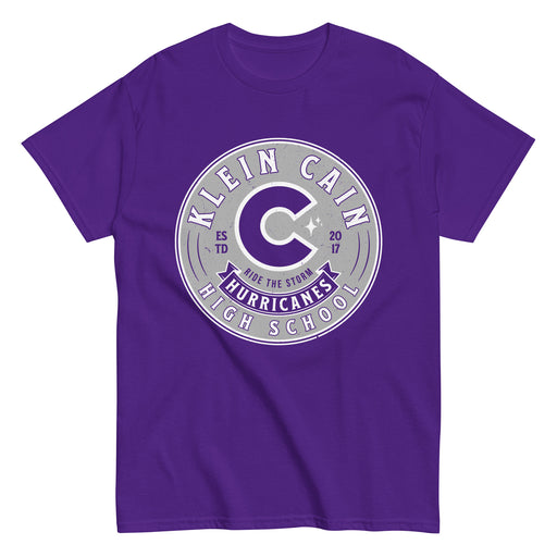Klein Cain High School Hurricanes Purple Classic Unisex T-shirt 215