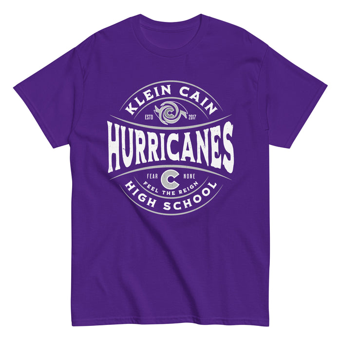 Klein Cain High School Hurricanes Purple Classic Unisex T-shirt 218