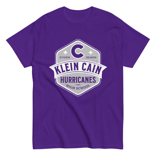 Klein Cain High School Hurricanes Purple Classic Unisex T-shirt 209