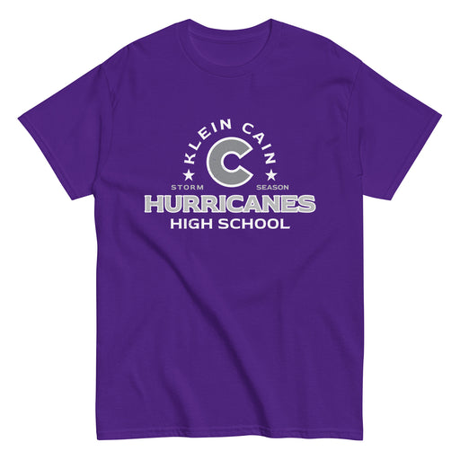 Klein Cain High School Hurricanes Purple Classic Unisex T-shirt 222