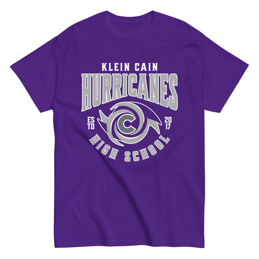Klein Cain High School Hurricanes Purple Classic Unisex T-shirt 213
