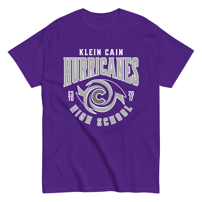 Klein Cain High School Hurricanes Purple Classic Unisex T-shirt 213