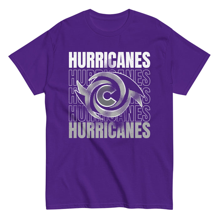 Klein Cain High School Hurricanes Purple Classic Unisex T-shirt 233