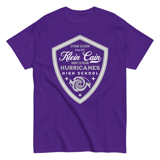 Klein Cain High School Hurricanes Purple Classic Unisex T-shirt 225