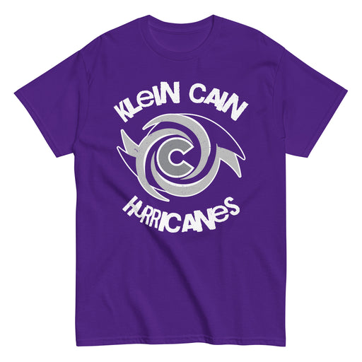 Klein Cain High School Hurricanes Purple Classic Unisex T-shirt 228