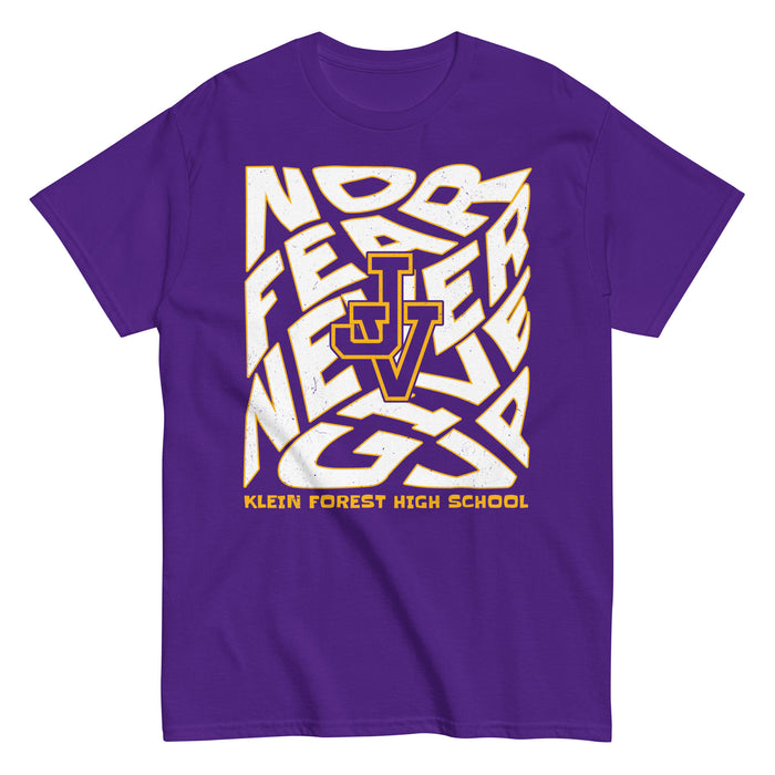 Jersey Village High School Falcons Purple Classic Unisex T-shirt 236