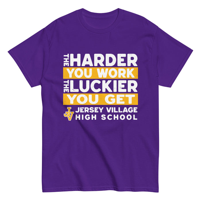 Jersey Village High School Falcons Purple Classic Unisex T-shirt 238