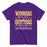Jersey Village High School Falcons Purple Classic Unisex T-shirt 237