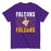 Jersey Village High School Falcons Purple Classic Unisex T-shirt 233