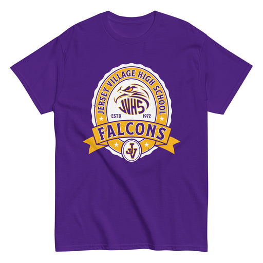 Jersey Village High School Falcons Purple Classic Unisex T-shirt 212