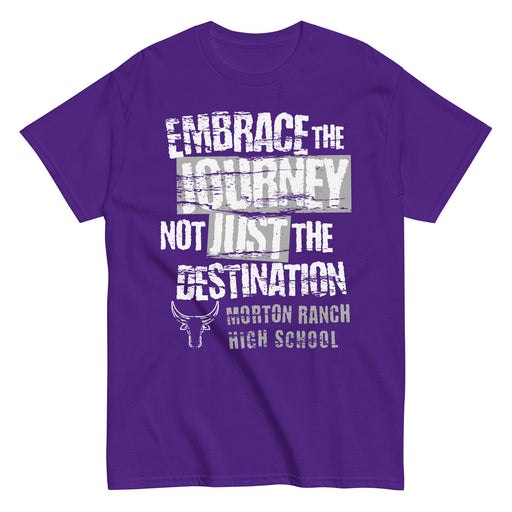 Morton Ranch High School Mavericks Purple Classic Unisex T-shirt 232