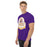 Man wearing Jersey Village High School Falcons Purple Classic Unisex T-shirt 219