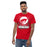 Man wearing Odessa High School Bronchos Red Classic Unisex T-shirt 203