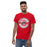 Man wearing Odessa High School Bronchos Red Classic Unisex T-shirt 203