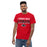 Front view of Langham Creek High School Lobos Red Classic Unisex T-shirt 024