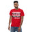Front view of North Shore High School Mustangs Red Classic Unisex T-shirt 238