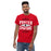 Front view of Porter High School Spartans Red Classic Unisex T-shirt 210
