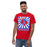 Front view of Sam Houston High School Texans Red Classic Unisex T-shirt 226