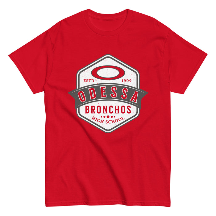 Odessa High School Bronchos Red Classic Unisex T-shirt 209