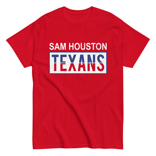 Sam Houston High School Texans Red Classic Unisex T-shirt 031