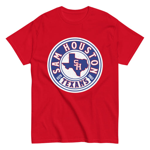 Sam Houston High School Texans Red Classic Unisex T-shirt 220