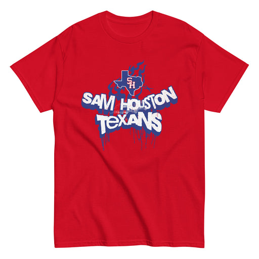 Sam Houston High School Texans Red Classic Unisex T-shirt 226