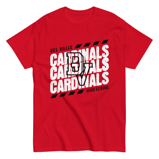Del Valle High School Cardinals Red Classic Unisex T-shirt 223