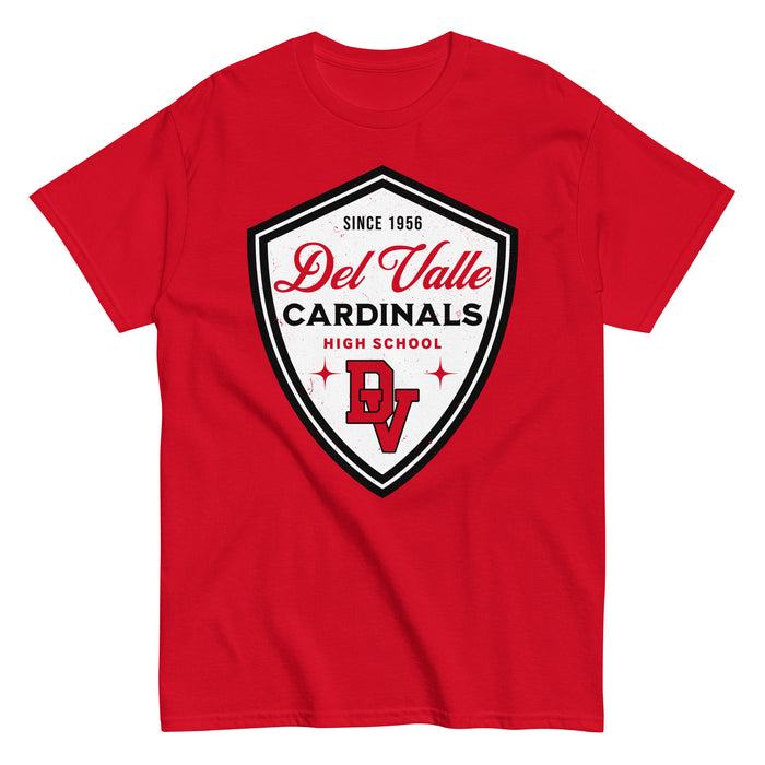 Del Valle High School Cardinals Red Classic Unisex T-shirt 225
