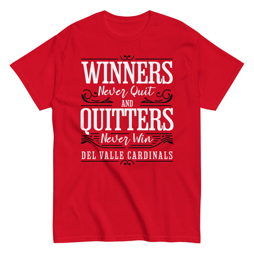 Del Valle High School Cardinals Red Classic Unisex T-shirt 237