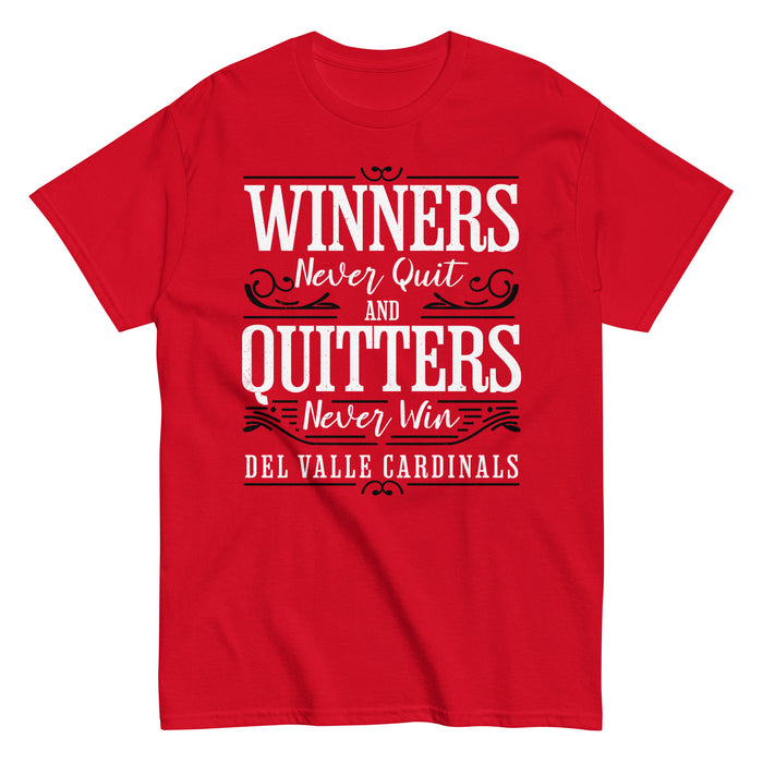 Del Valle High School Cardinals Red Classic Unisex T-shirt 237