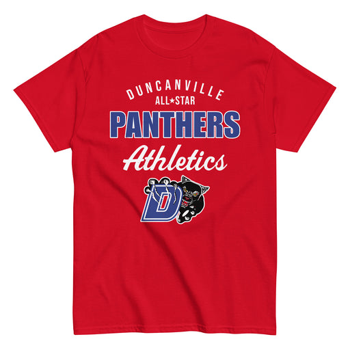 Duncanville High School Panthers Red Classic Unisex T-shirt 034