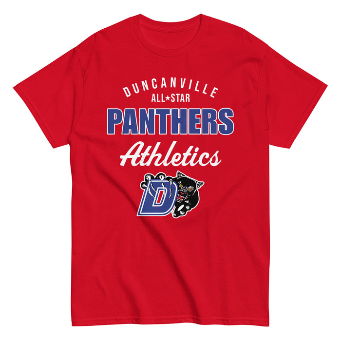 Duncanville High School Panthers Red Classic Unisex T-shirt 034