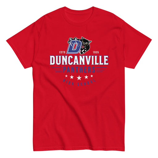 Duncanville High School Panthers Red Classic Unisex T-shirt 217