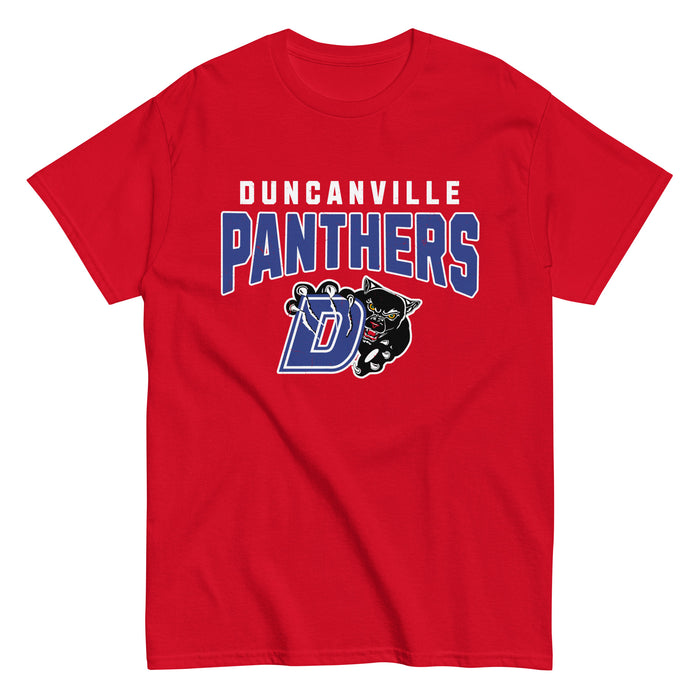 Duncanville High School Panthers Red Classic Unisex T-shirt 234